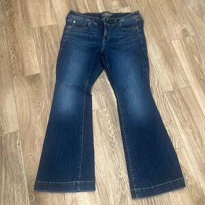 Torrid size 16R mid rise flare super soft jeans